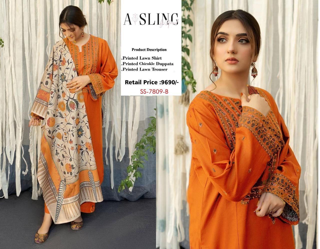Aisling Lawn 7809 Super Hit Codes 2k26